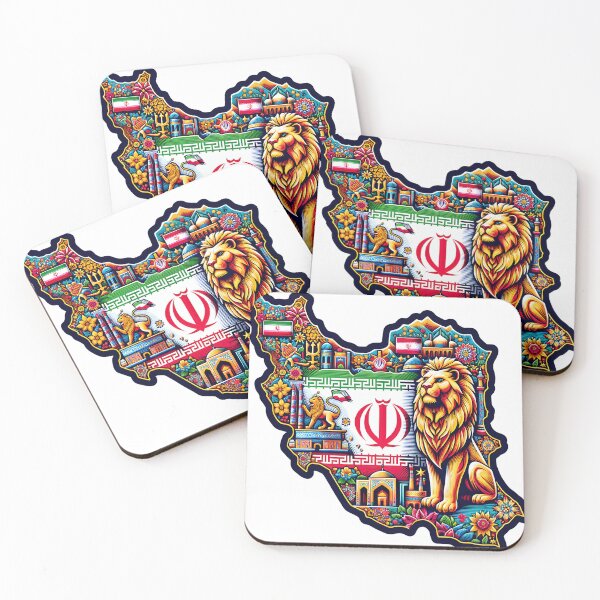 Item preview, Iran Lion And Sun designed and sold by Fastokart.