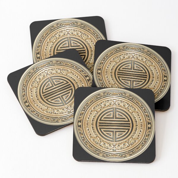 Item preview, Royal Baroque Mandala in Gold and Black designed and sold by artelligens.