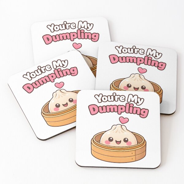 Item preview, You're My Dumpling Cute Kawaii Food Love Design. designed and sold by The-T-In-Retro.