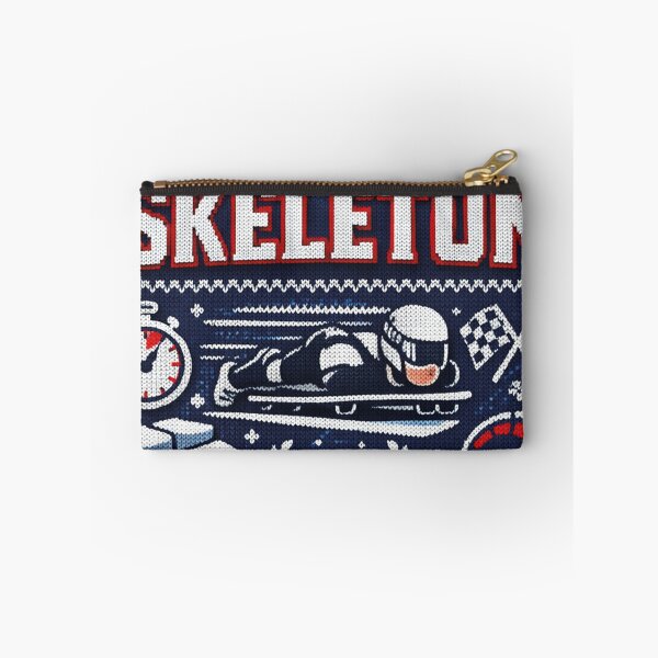 Item preview, Skeleton Winter Sports Ice Channel Speed Knitting Pattern Design designed and sold by Mauswohn.