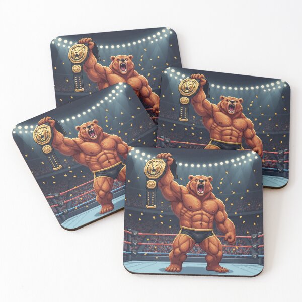 Item preview, Champion Wrestler Bear designed and sold by Zyra_urs.