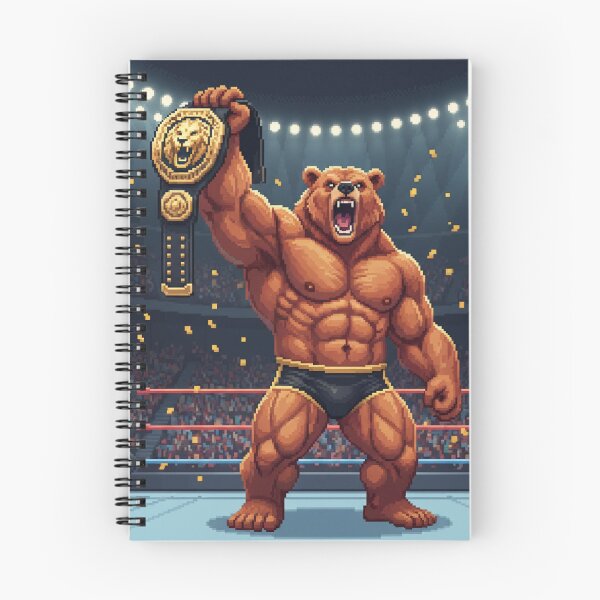 Item preview, Oso luchador campeón designed and sold by Zyra_urs.