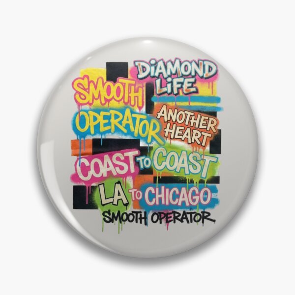 Item preview, Smooth Operator T-Shirt - Urban Graffiti Street Art Design | Diamond Life Another Heart | Retro 80s Music Inspired Graphic Tee designed and sold by ZoomTaDesign.