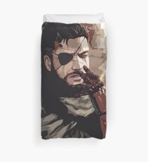 Metal Gear Solid V - (MGSV) | Snake Smoking Duvet Cover