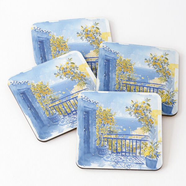 Item preview, Lemon Zest Veranda designed and sold by ONYX Pixee.