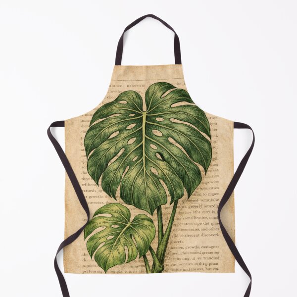 Item preview, Vintage Monstera Leaf Botanical Print – Antique Tropical Plant Illustration designed and sold by Darlin8888.