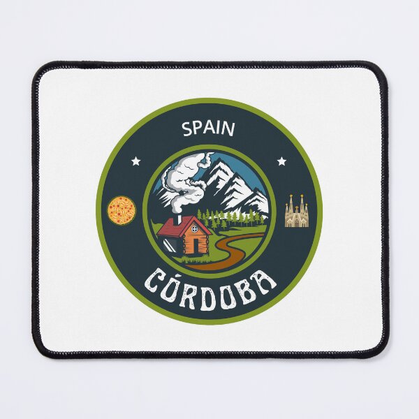 Item preview, Córdoba Spain | Green Travel Emblem designed and sold by World Designs.