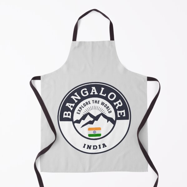 Item preview, Bangalore India | Black and White Travel Crest designed and sold by World Designs.