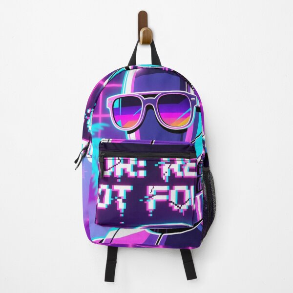 Item preview, Retrowave Synthwave Robot Error Reality Not Found designed and sold by Dariusz.K.