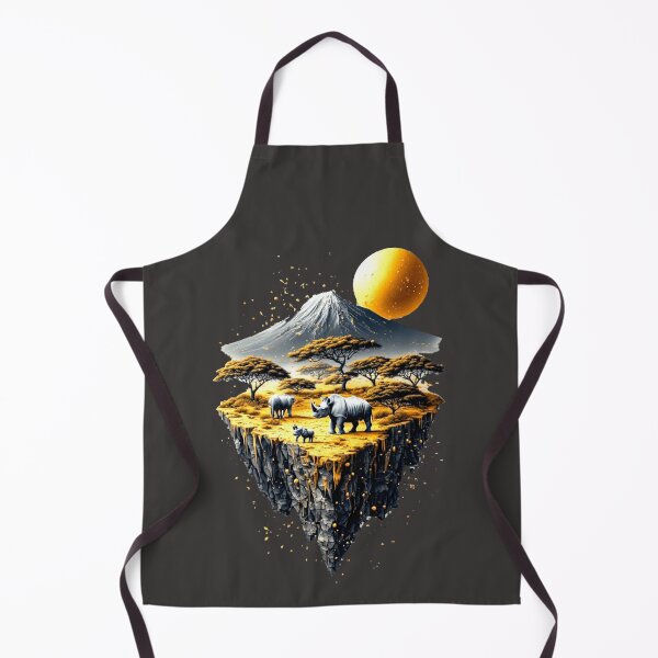 Item preview, Elemental Gold: The Majestic Five -rhino– Carbon Edition designed and sold by Shift-Bloom.