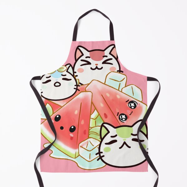 Item preview, Cute Kawaii Cats and Icy Watermelon designed and sold by Kanniax.