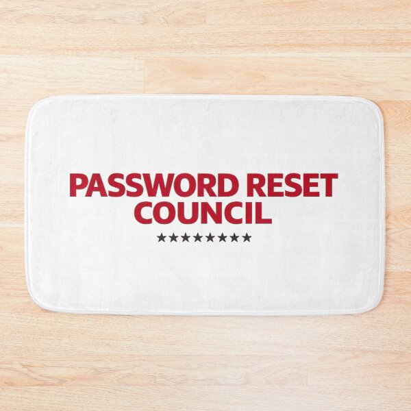Item preview, Password Reset Council Retro Tech Meme designed and sold by Retr0Tshirts.