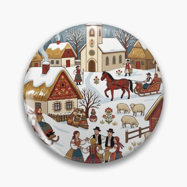 Item preview, A Very Croatian Christmas (Sretan Bozic) designed and sold by OffBeatLab.