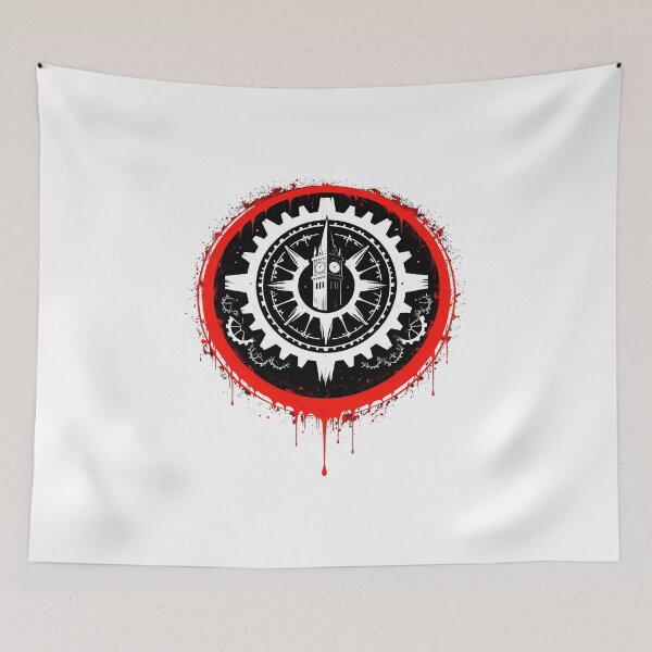 Item preview, BOTC - A Blood splattered clocktower - The Ritual Gear designed and sold by creative-cub.
