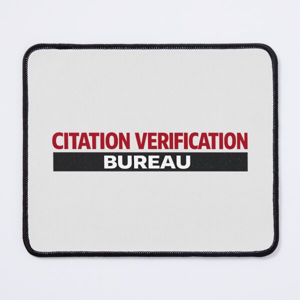 Item preview, Citation Verification Bureau Retro Tech Meme designed and sold by Retr0Tshirts.