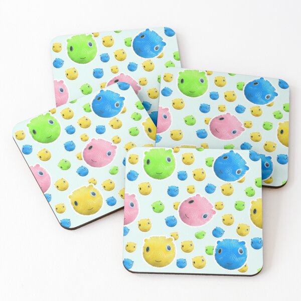Item preview, Colorful Puffy Friends All-Over Print designed and sold by Modavedrake.