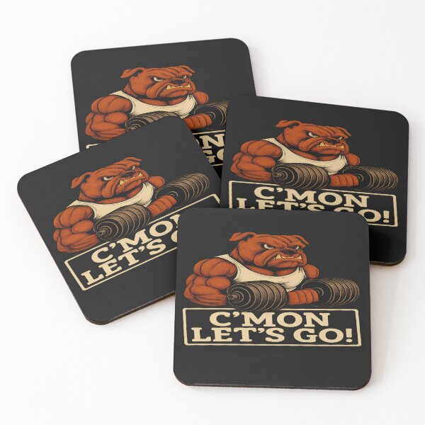 Item preview, Bulldog Beast Mode – C’MON LET’S GO! designed and sold by nigejohn.