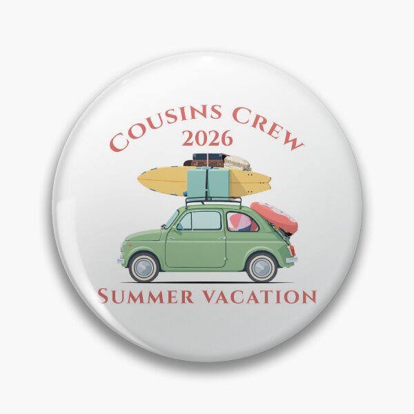 Item preview, Cousins Crew 2026 Summer Vacation Shirt – Family Beach Road Trip Matching Outfit designed and sold by PixelWaveBD.