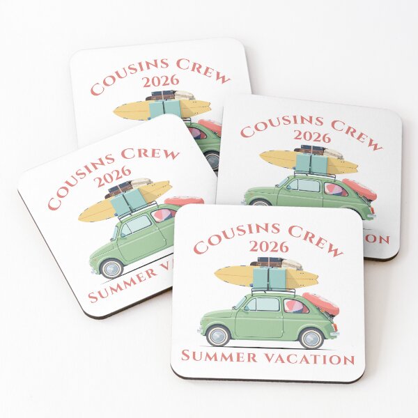 Item preview, Cousins Crew 2026 Summer Vacation Shirt – Family Beach Road Trip Matching Outfit designed and sold by PixelWaveBD.