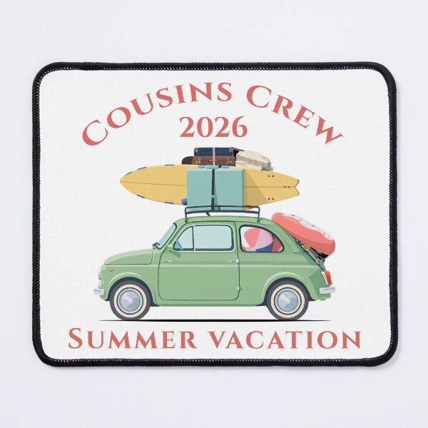 Item preview, Cousins Crew 2026 Summer Vacation Shirt – Family Beach Road Trip Matching Outfit designed and sold by PixelWaveBD.