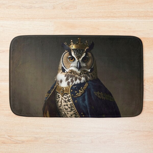 Item preview, Regal Renaissance Owl Royal Portrait Painting designed and sold by Rutvain.