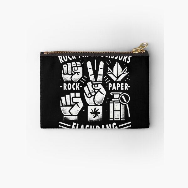 Item preview, Rock Paper Scissors Flashbang – Gamer Humor FPS Meme Design designed and sold by OlizaPrint.