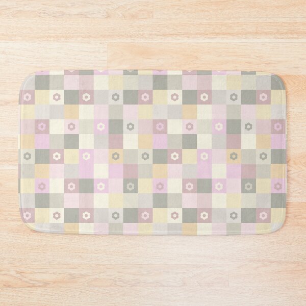 Item preview, Soft Pastel Floral Grid – Minimalist Cozy Cottage Design designed and sold by Mellowtint Studio.