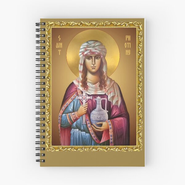 Item preview, Icon SAINT PHOTINE,Saint Photine the Samaritan, Orthodox icon, framed icon designed and sold by orthodox-icon.