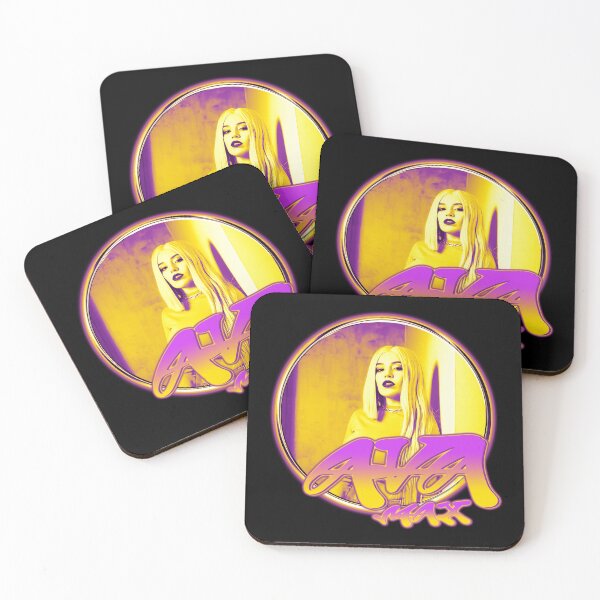Item preview, Yellow Sillhouette of Synth Pop Singer designed and sold by HydroSketchy.