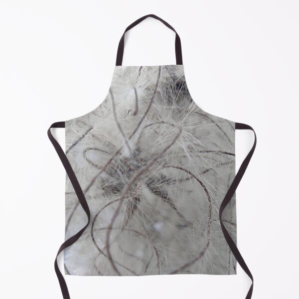 Item preview, Grey Clematis Macro Seed Head Botanical Nature Art designed and sold by NatureHome11.