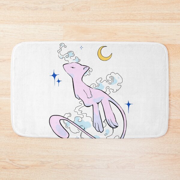 Item preview, Celestial Psychic Cat – Dreamy Moon & Clouds Illustration designed and sold by Kimoon Art Store.