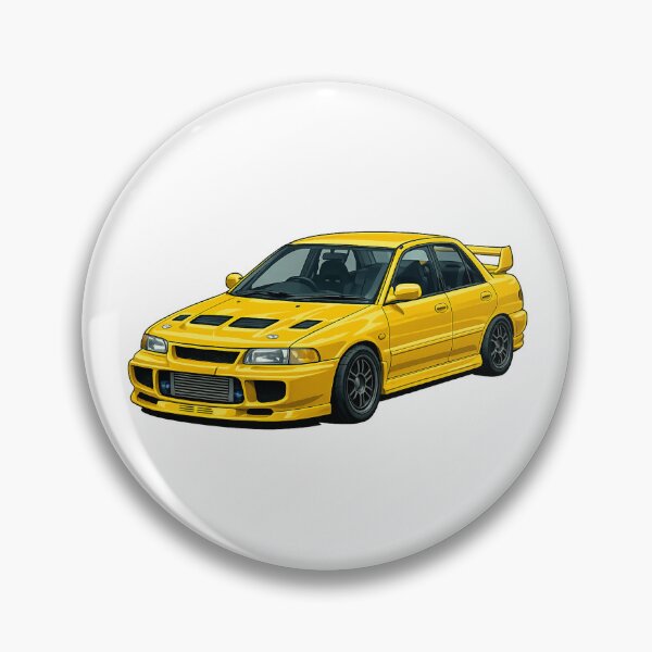 Item preview, Mitsubishi Lancer Evolution 3 Dandelion Yellow Thunderbolt designed and sold by TheMitsuGuy.