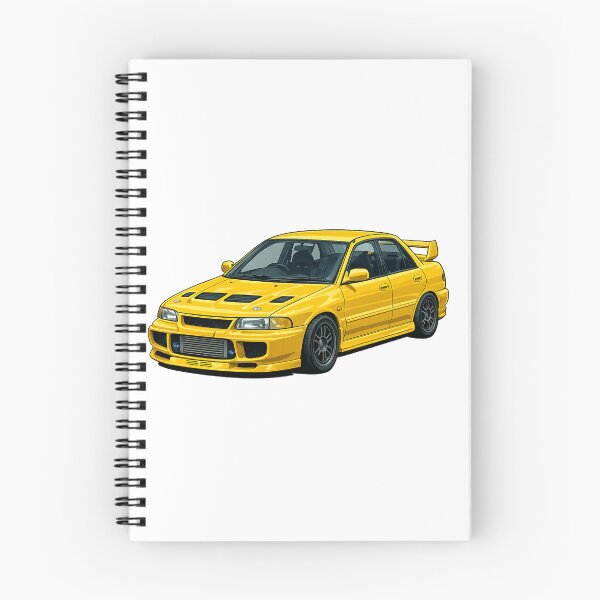 Item preview, Mitsubishi Lancer Evolution 3 Dandelion Yellow Thunderbolt designed and sold by TheMitsuGuy.