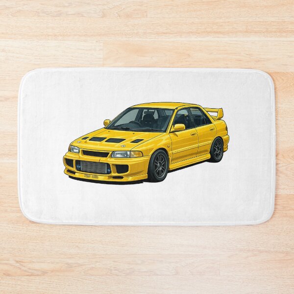 Item preview, Mitsubishi Lancer Evolution 3 Dandelion Yellow Thunderbolt designed and sold by TheMitsuGuy.