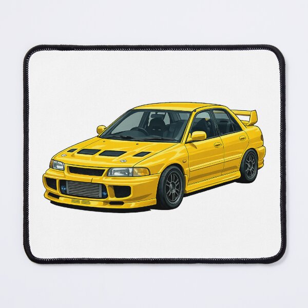 Item preview, Mitsubishi Lancer Evolution 3 Dandelion Yellow Thunderbolt designed and sold by TheMitsuGuy.