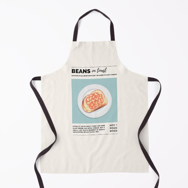 Item preview, Café food art kitchen poster - Beans on toast designed and sold by oyptjewellery.