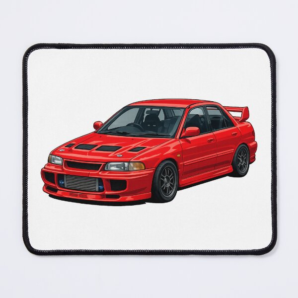 Item preview, Mitsubishi Lancer Evolution 3 in Monaco Red designed and sold by TheMitsuGuy.