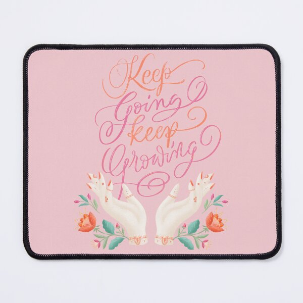 Item preview, Keep Going. Keep Growing. Motivational quote designed and sold by Sandra Brezina.