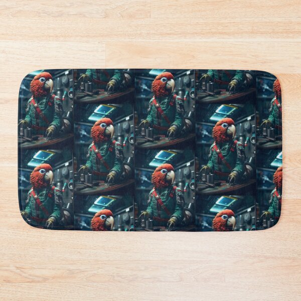 Item preview, Space Mechanical Parrot - Starship Technician designed and sold by Hipatye26.