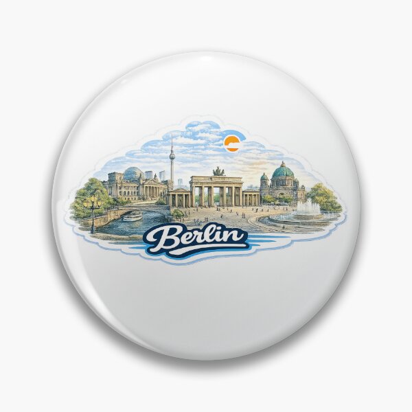 Item preview, Berlin Skyline designed and sold by GridiStudio.