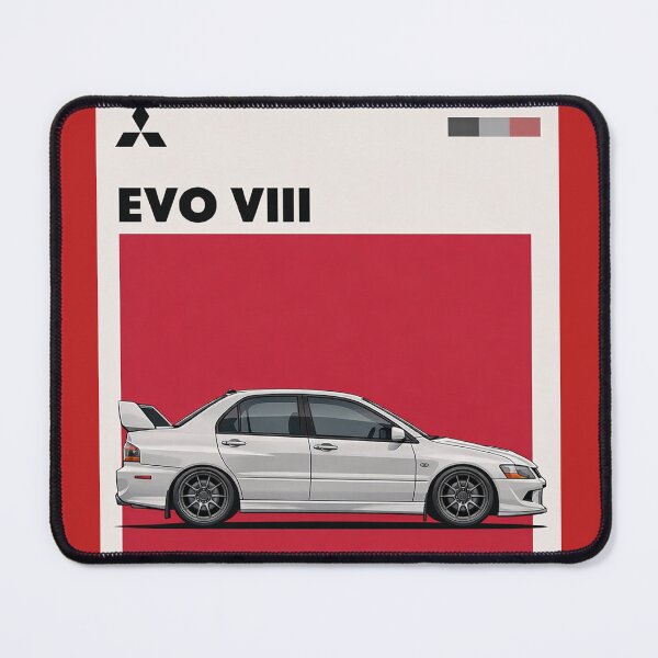 Item preview, Mitsubishi Evo 8 poster designed and sold by TheMitsuGuy.