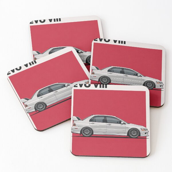 Item preview, Mitsubishi Evo 8 poster designed and sold by TheMitsuGuy.