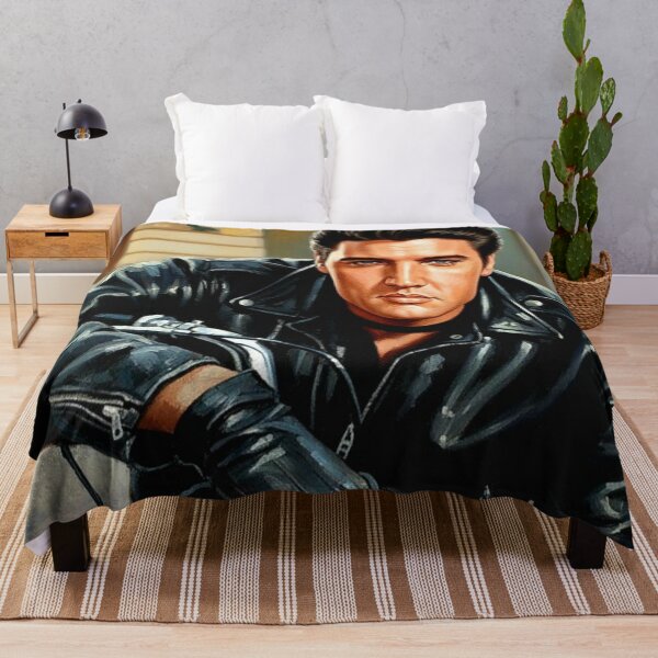 Item preview, Midnight Rider: Elvis Presley Iconic Biker Portrait Art designed and sold by Art's Diner.