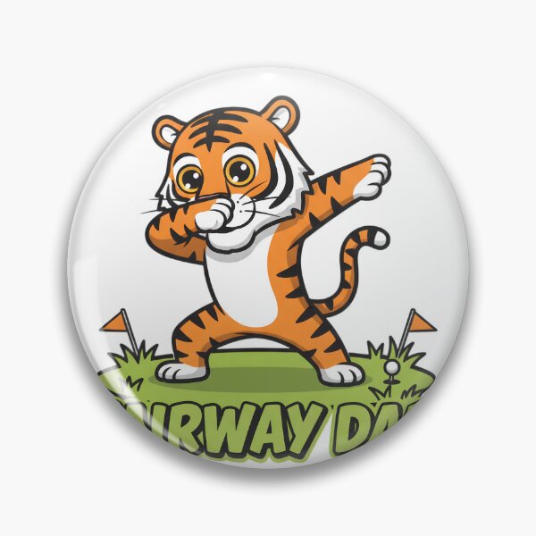 Item preview, Dabbing Golf Tiger — Fairway Meme T SHIRT designed and sold by CryptoCactus.