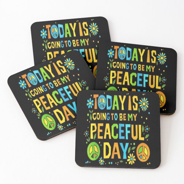 Item preview, Today Is Going To Be My Peaceful Day designed and sold by Meryem Mamouni.