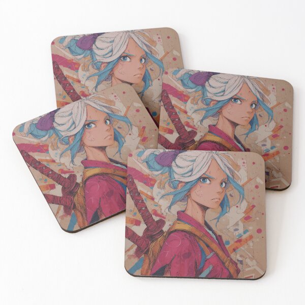 Item preview, Vibrant Ronin – Colorful Anime Swordswoman designed and sold by A-VN STUDIOS.