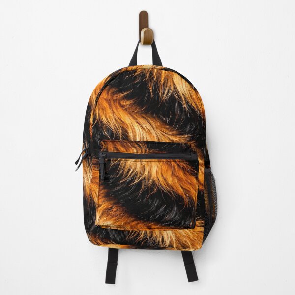 Item preview, Wild Tiger Fur – Realistic Orange & Black Texture designed and sold by Kaleidoscope Print.