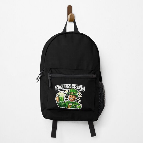 Item preview, Feeling Green Funny St. Patrick's Day Shirt Shamrock Leprechaun Design designed and sold by Timeless Junction.