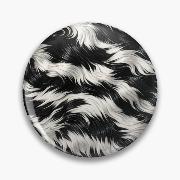 Item preview, Black & White Zebra Fur – Realistic Wild Texture designed and sold by Kaleidoscope Print.