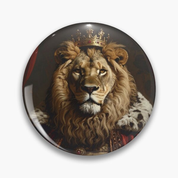 Item preview, Retrato real del Rey León renacentista designed and sold by Rutvain.